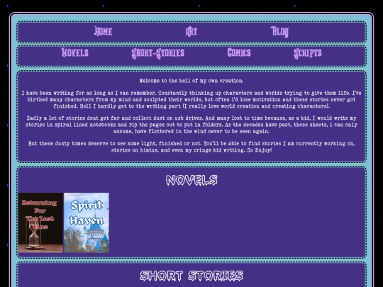 art/writing screenshot