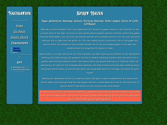 writing/SpiritHaven screenshot