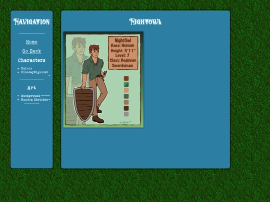writing/SpiritHaven/Nightowl screenshot
