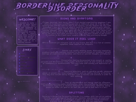 bpd/symptoms screenshot