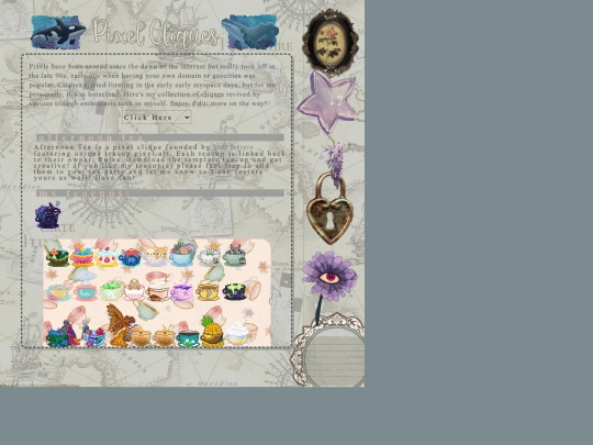 cliques screenshot