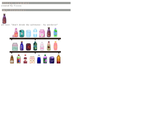 cliques/fizzyvendor screenshot