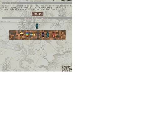 cliques/isopals screenshot