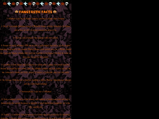 halloween/facts screenshot