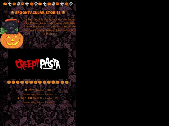 halloween/stories screenshot