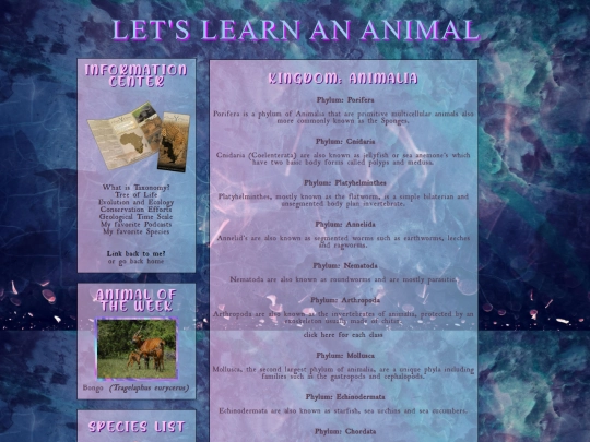 letslearnananimal/animalia screenshot