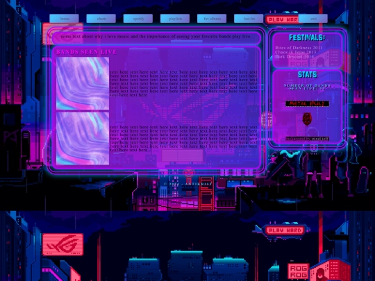 music/livebands screenshot