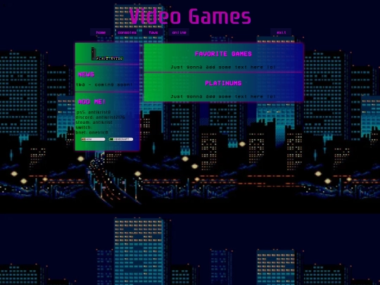 shrines/videogames/favs screenshot