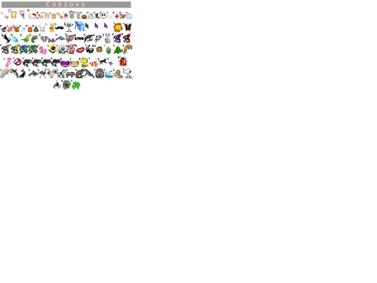 toybox/cursors screenshot
