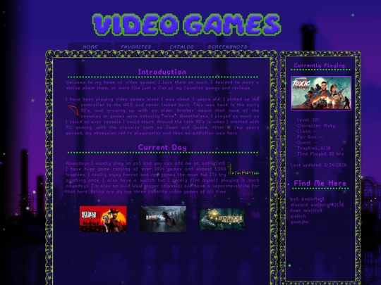 videogames screenshot