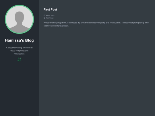 posts/first-post screenshot