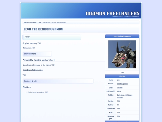 wiki/characters/levo-the-dexdorugamon screenshot
