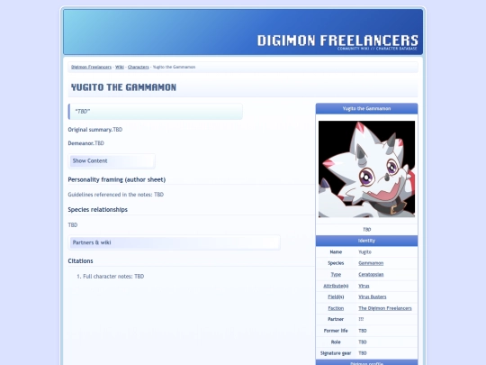 wiki/characters/yugito-the-gammamon screenshot
