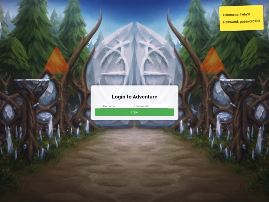 splashpage screenshot