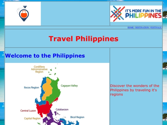Finals/homepage screenshot