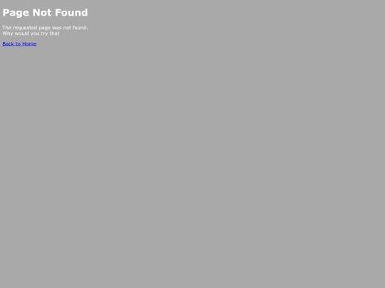 not_found screenshot