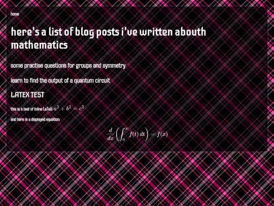 mathematics screenshot