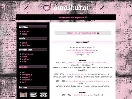 resume screenshot