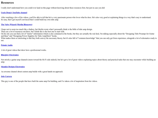 pages/resources screenshot