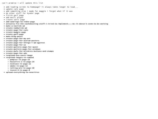 todo screenshot