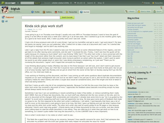 writing/blog/2026-03-16-Kinda-sick-plus-work-stuff screenshot