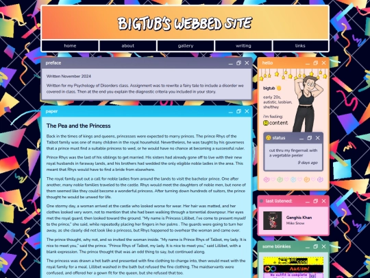 writing/papers/the-pea-and-the-princess screenshot