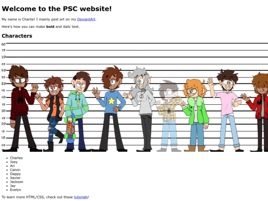 index screenshot
