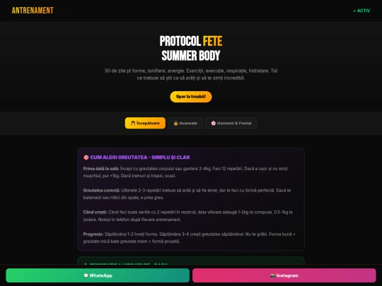 FeteAntrenament screenshot