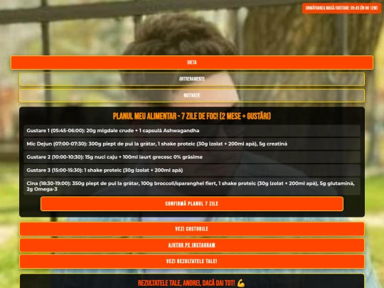 GAndreiPlan7zile screenshot