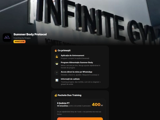Infinite screenshot