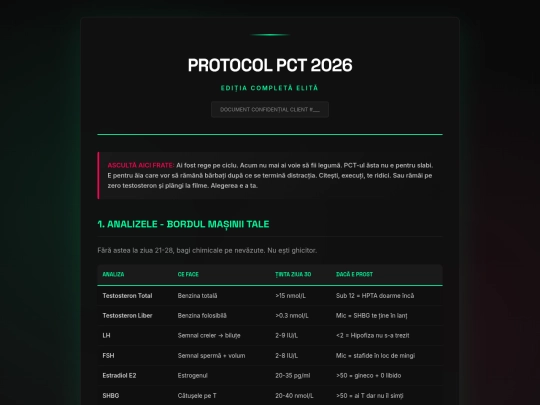 Protocol screenshot