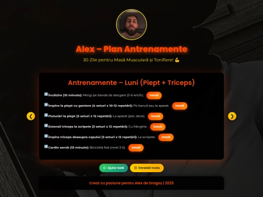 antrenamentealecs screenshot