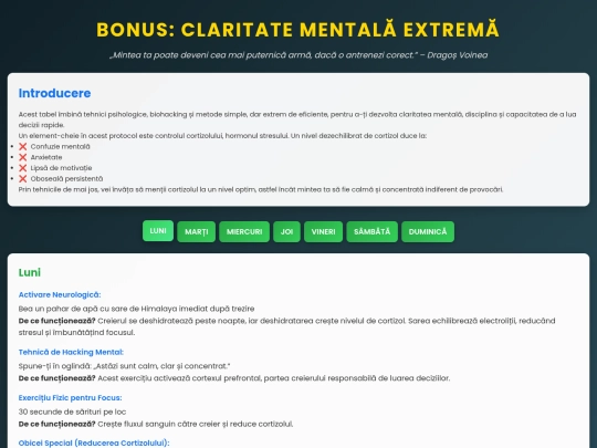 bonus-claritate-mentala screenshot