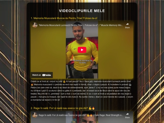 videos screenshot
