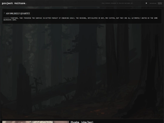 inner pages/characters screenshot