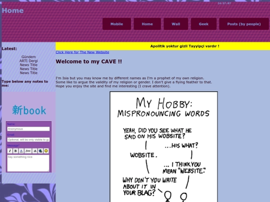 ismenaManiusOld/home screenshot