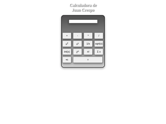 Calculadora_jQ screenshot