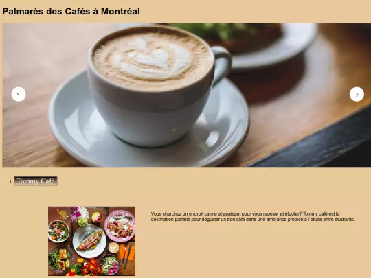 Tp1/Pages/cafe screenshot