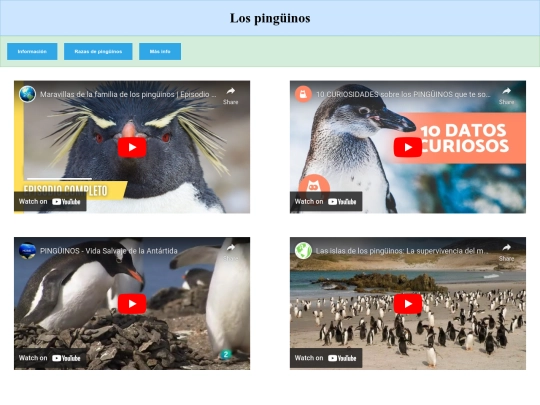 videos screenshot