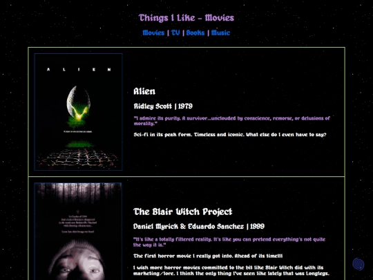 thingsilike-movies screenshot