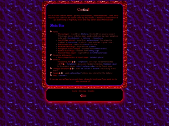 credits screenshot