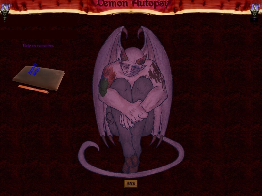 demon autopsy/autopsy screenshot