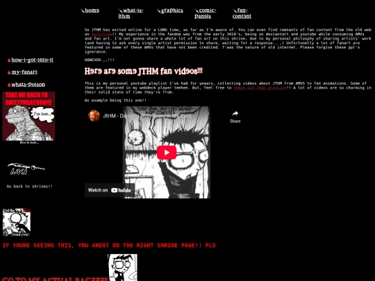 shrines/jthm/fan-content screenshot