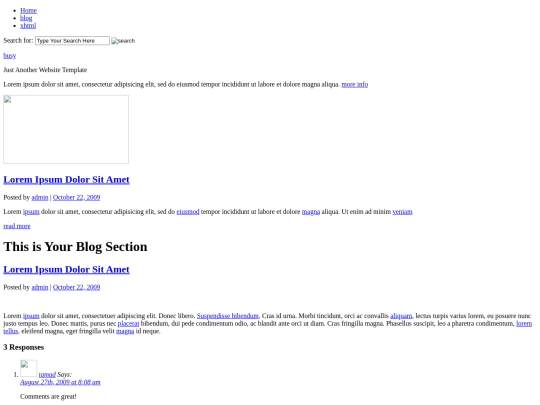 blog screenshot