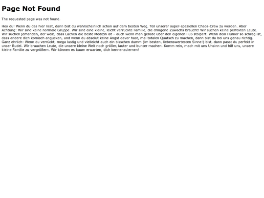 not_found screenshot