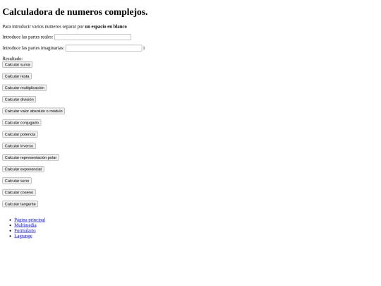 Calculadora screenshot