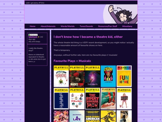 about section/theatrekidding screenshot