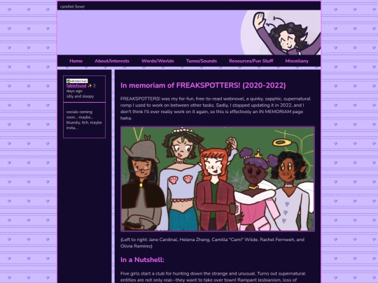 words/freakspotters screenshot