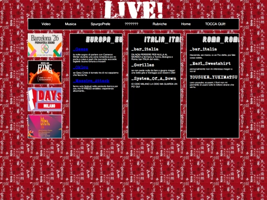 LIVE screenshot