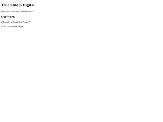 portfolio screenshot